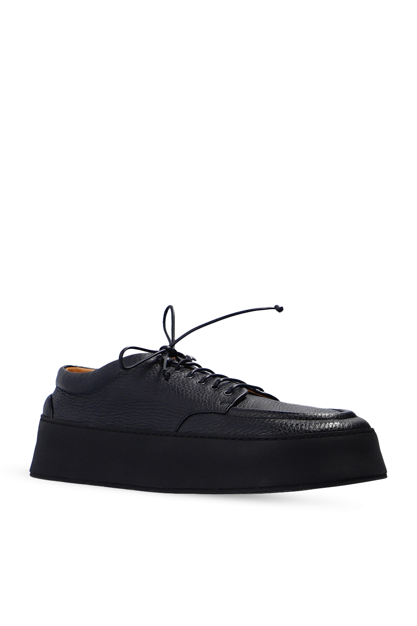 Black 'Cassapana' platform derby shoes Marsell - Vitkac France